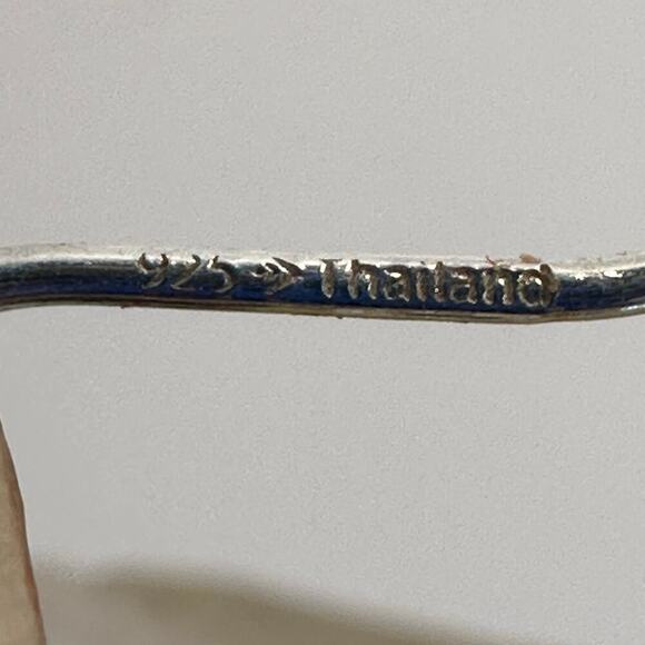 Silpada Emerald Pools Sterling Silver and Brass Drop Earrings - Picture 6 of 6